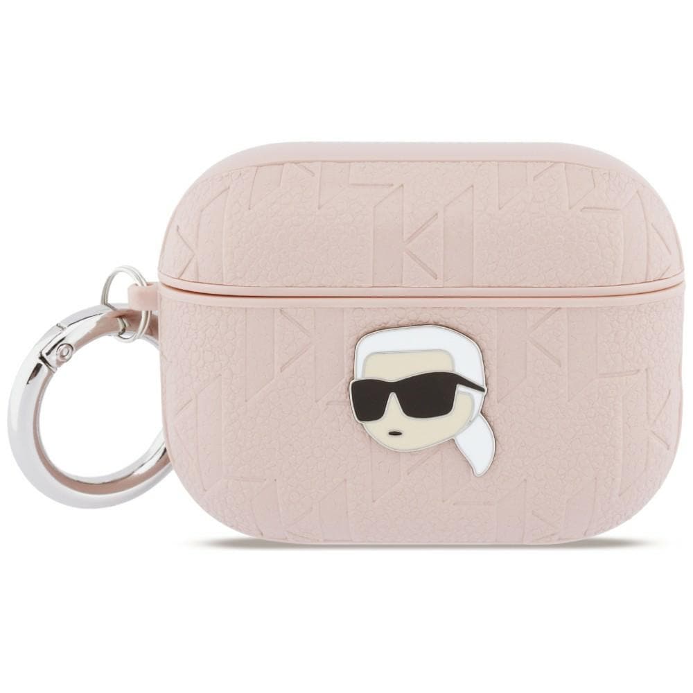 Karl Lagerfeld Monogram Karl Head-etui til AirPods Pro 3 - Pink