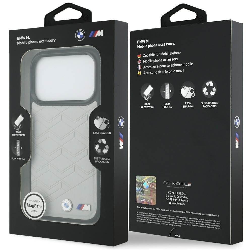 BMW M Shape Logo MagSafe-etui til iPhone 17 Pro Grey