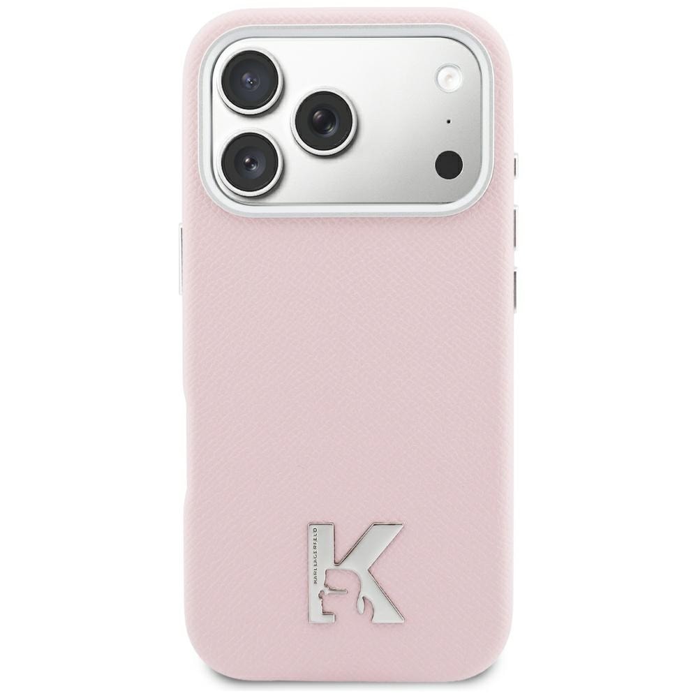 Karl Lagerfeld Karl Head Logo MagSafe-etui til iPhone 17 - Pink