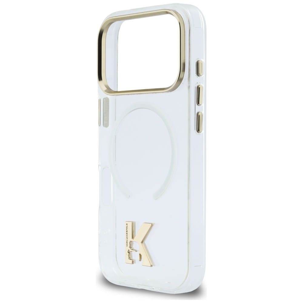 Karl Lagerfeld IML K Head Logo MagSafe-etui til iPhone 17 Pro - Klar