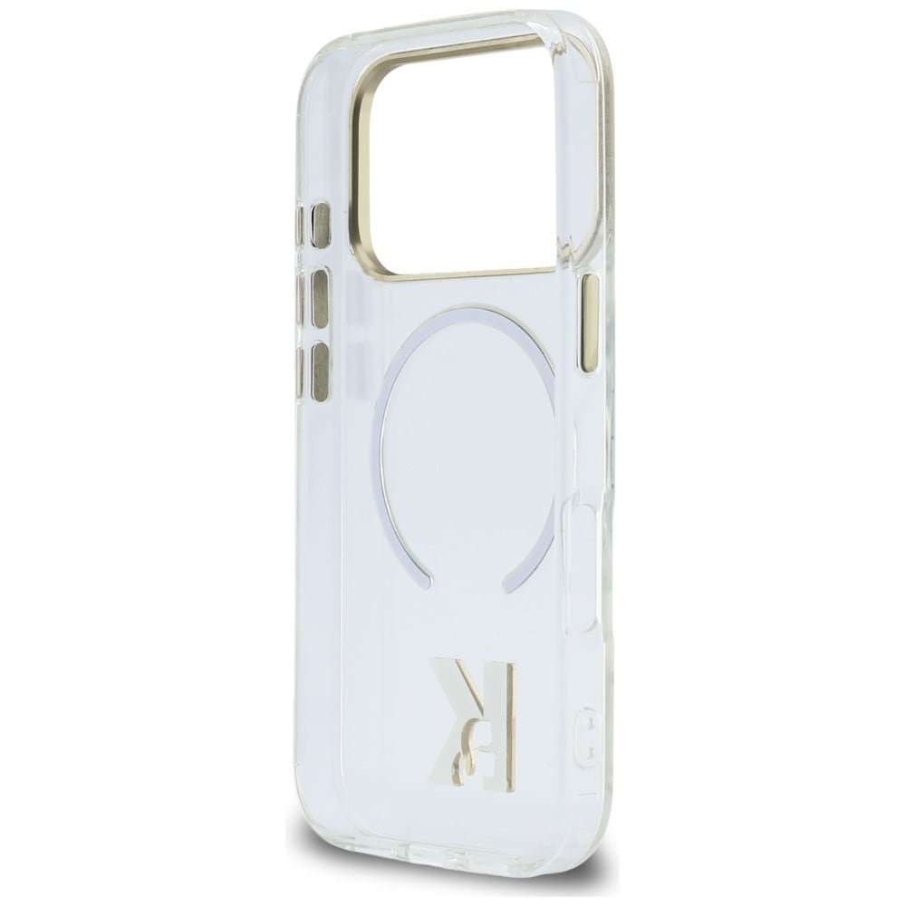 Karl Lagerfeld IML K Head Logo MagSafe-etui til iPhone 17 Pro - Klar