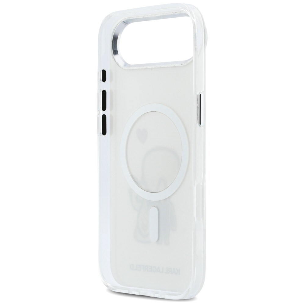 Karl Lagerfeld Karl & Choupette Back MagSafe-etui til iPhone Air - Klar