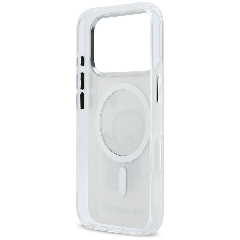 Karl Lagerfeld Karl & Choupette Back MagSafe-etui til iPhone 17 Pro Max - Klar