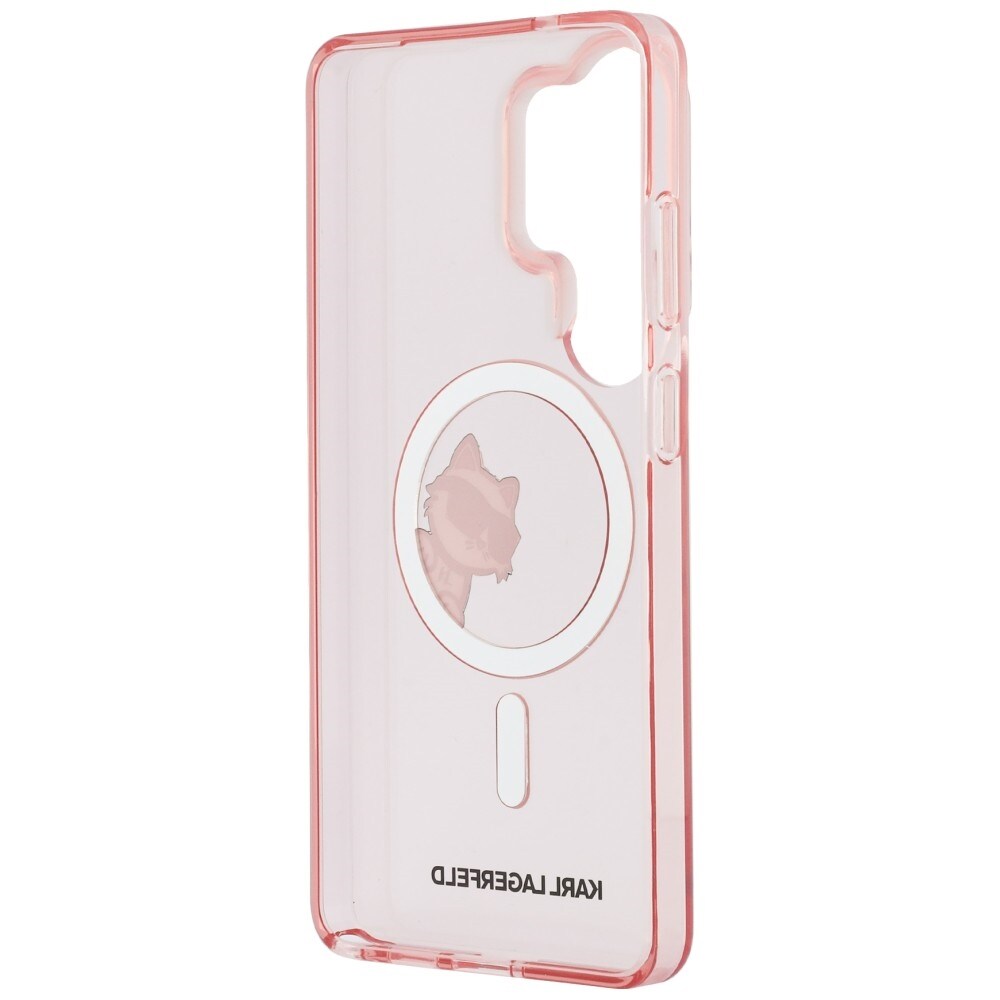 Karl Lagerfeld IML Peekaboo Choupette MagSafe-etui til Samsung Galaxy S26 Ultra - Pink