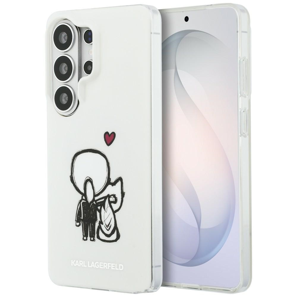 Karl Lagerfeld IML Karl&Choupette MagSafe-etui til Samsung Galaxy S26 Ultra - Transparent