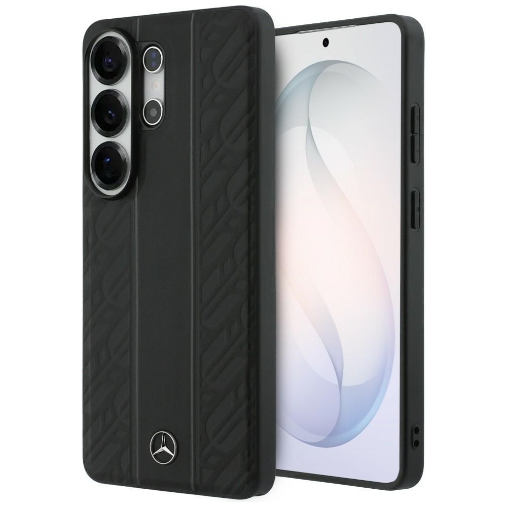 Mercedes Laurel Leaves Vertical Stripes MagSafe-etui til Samsung Galaxy S26 Ultra - Sort