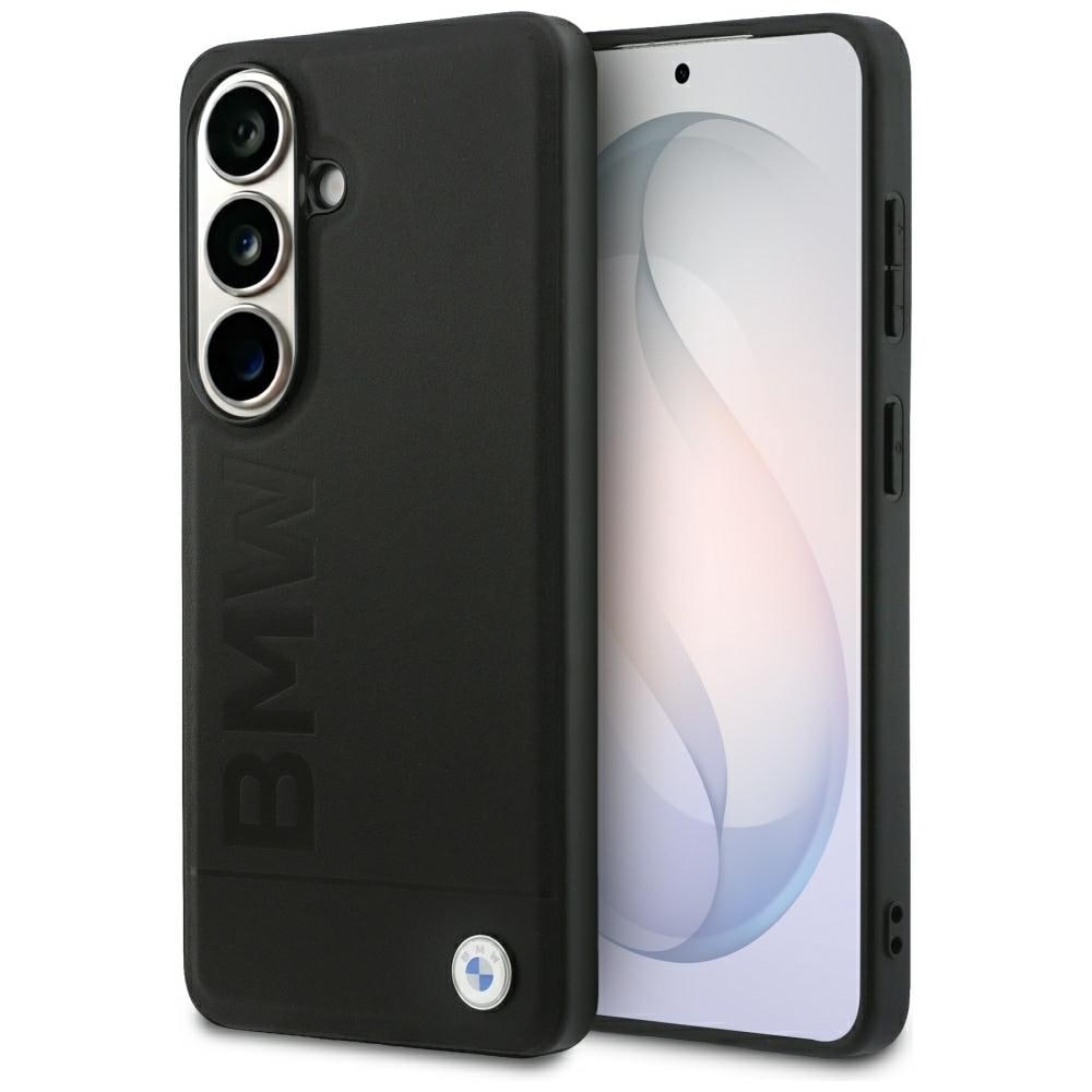 BMW Hot Stamp MagSafe-etui i læder til Samsung Galaxy S26 - Sort