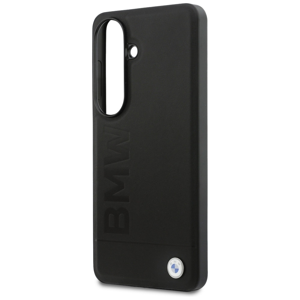 BMW Hot Stamp MagSafe-etui i læder til Samsung Galaxy S26 Plus - Sort