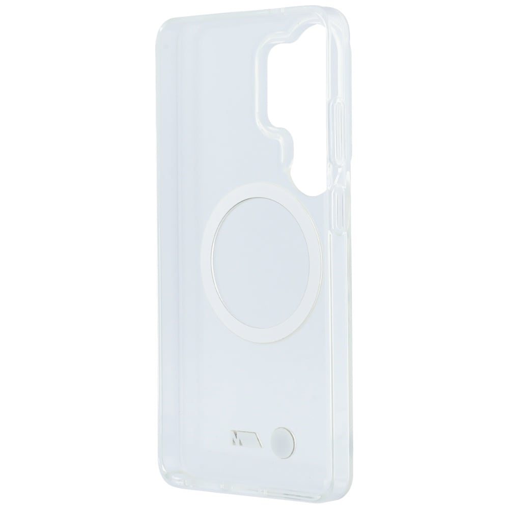 BMW IML Stødsikkert Metal Logo MagSafe-etui til Samsung Galaxy S26 Ultra - Transparent