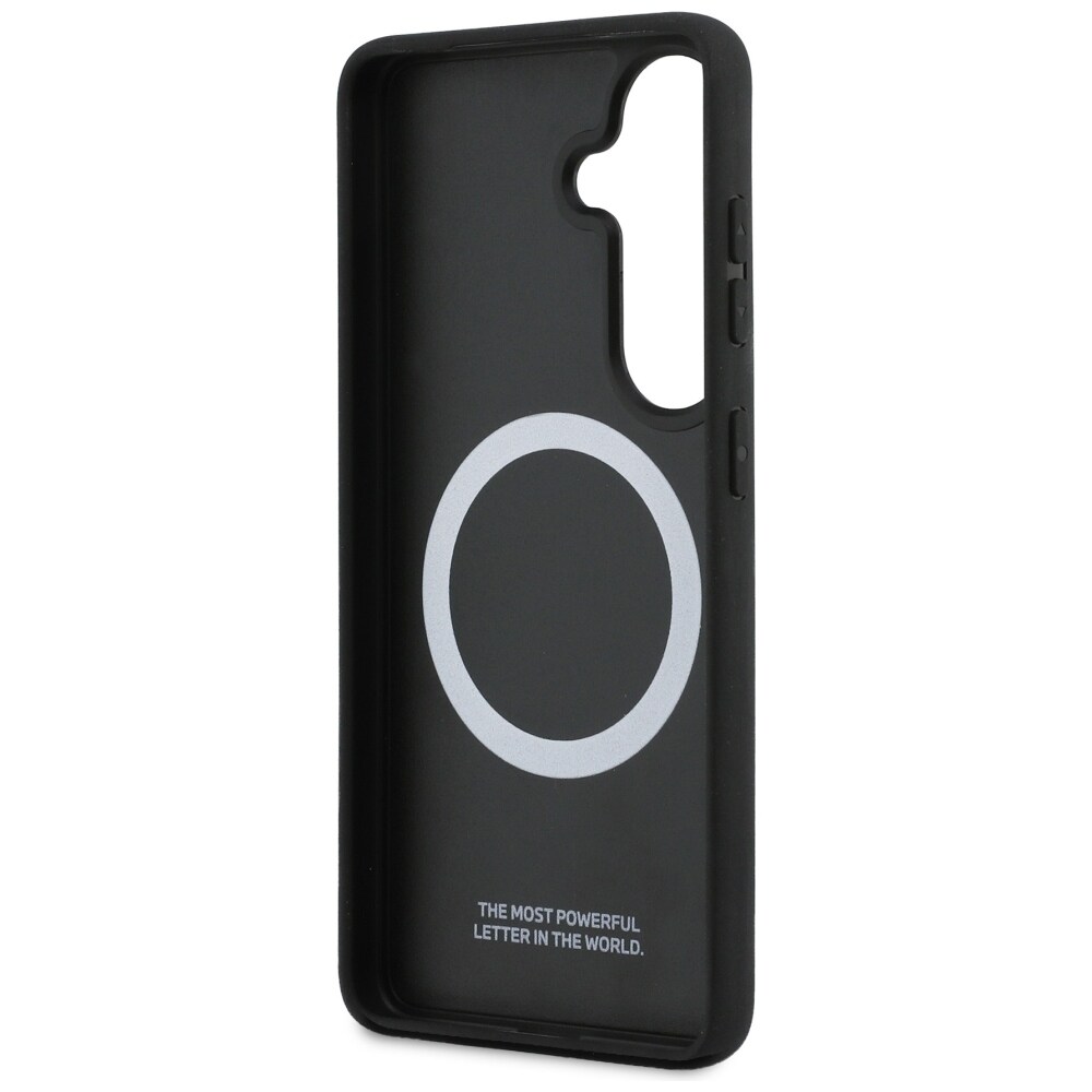 BMW M Kevlar Logo MagSafe-etui til Samsung Galaxy S26 - Sort
