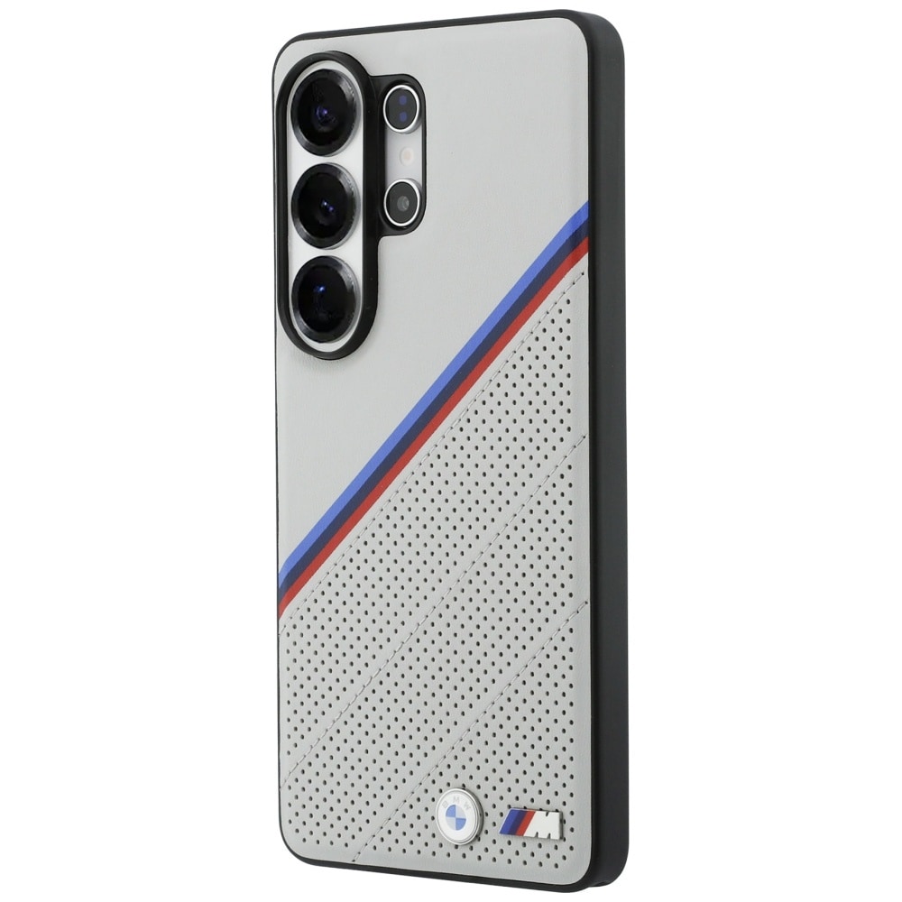 BMW Tricolor Metal Logo MagSafe-etui til Samsung Galaxy S26 Ultra - Grå