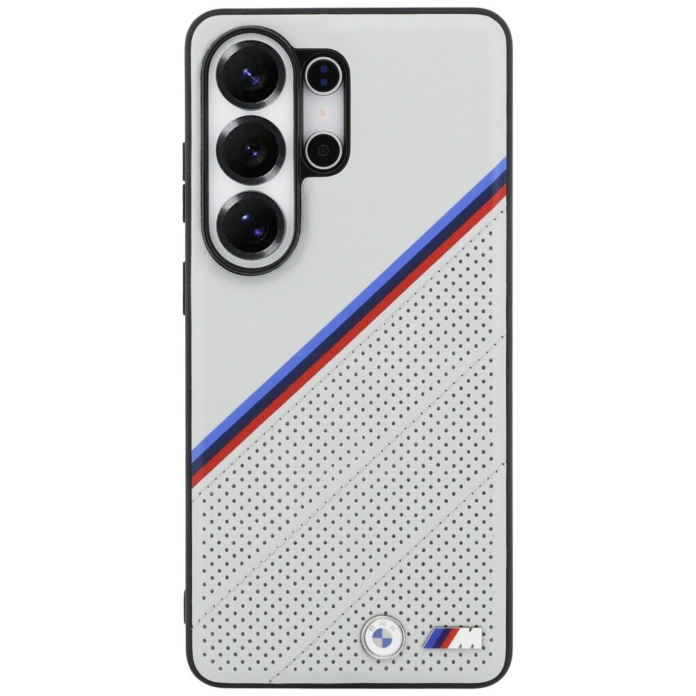 BMW Tricolor Metal Logo MagSafe-etui til Samsung Galaxy S26 Ultra - Grå