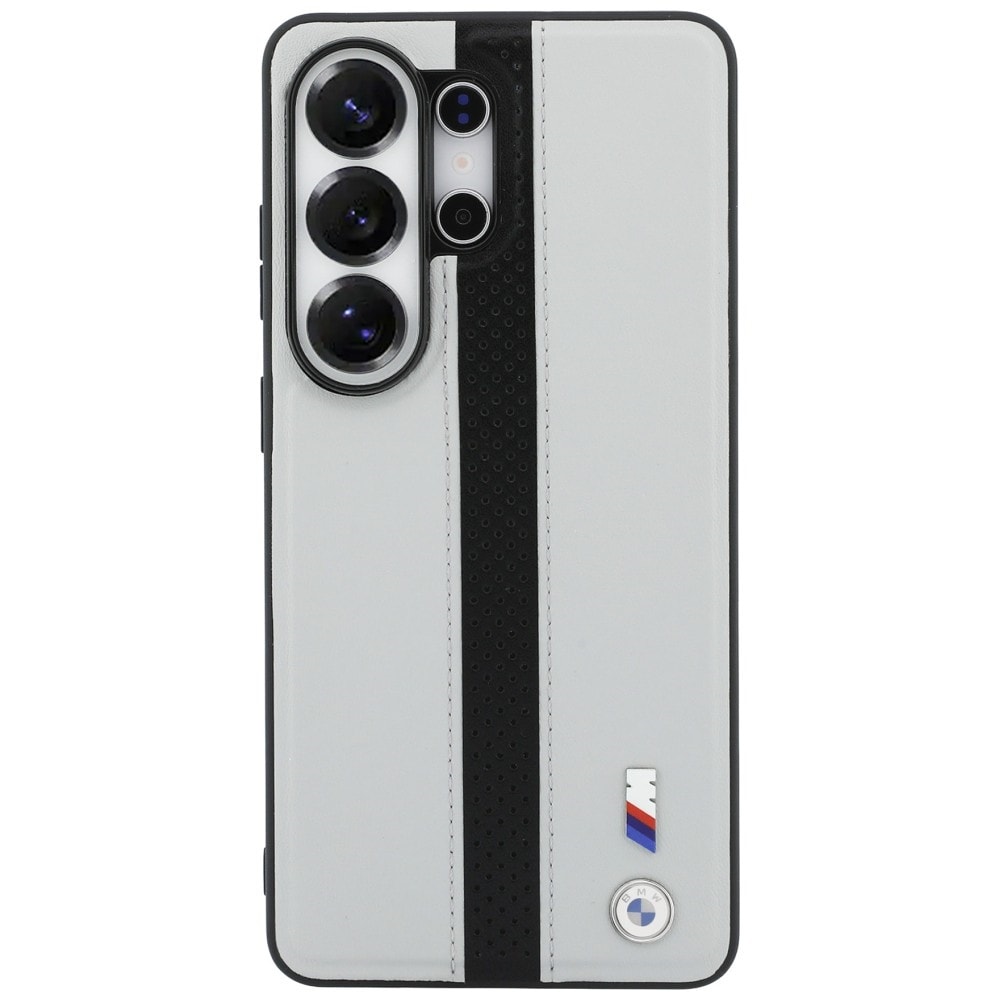 BMW Perforeret MagSafe-etui med stribet logo til Samsung Galaxy S26 Ultra - grå