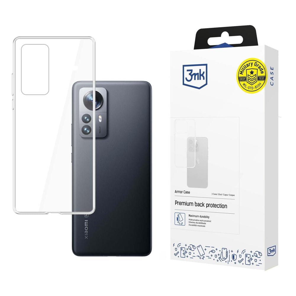 3mk Armor Case til Xiaomi 12 Pro - gennemsigtig