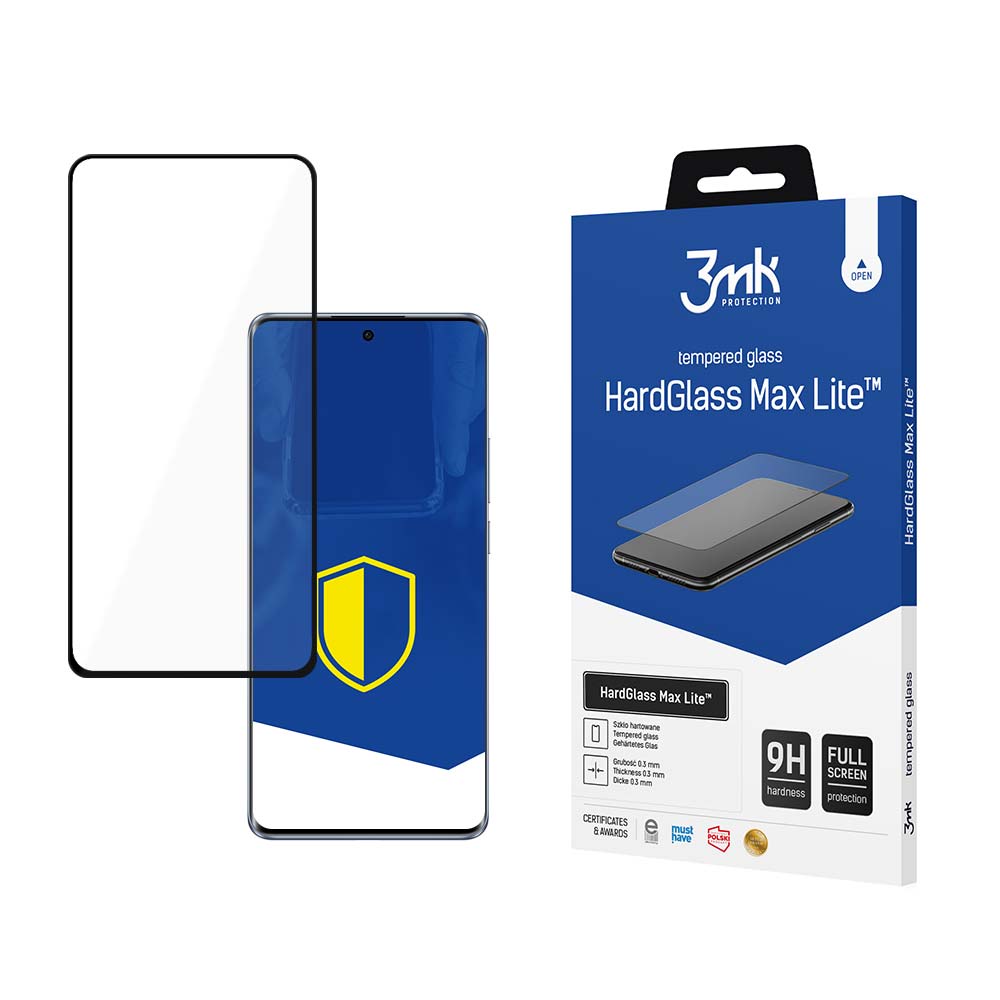 3mk HardGlass Max Lite hærdet glas til Oppo Reno 10 / 10 Pro