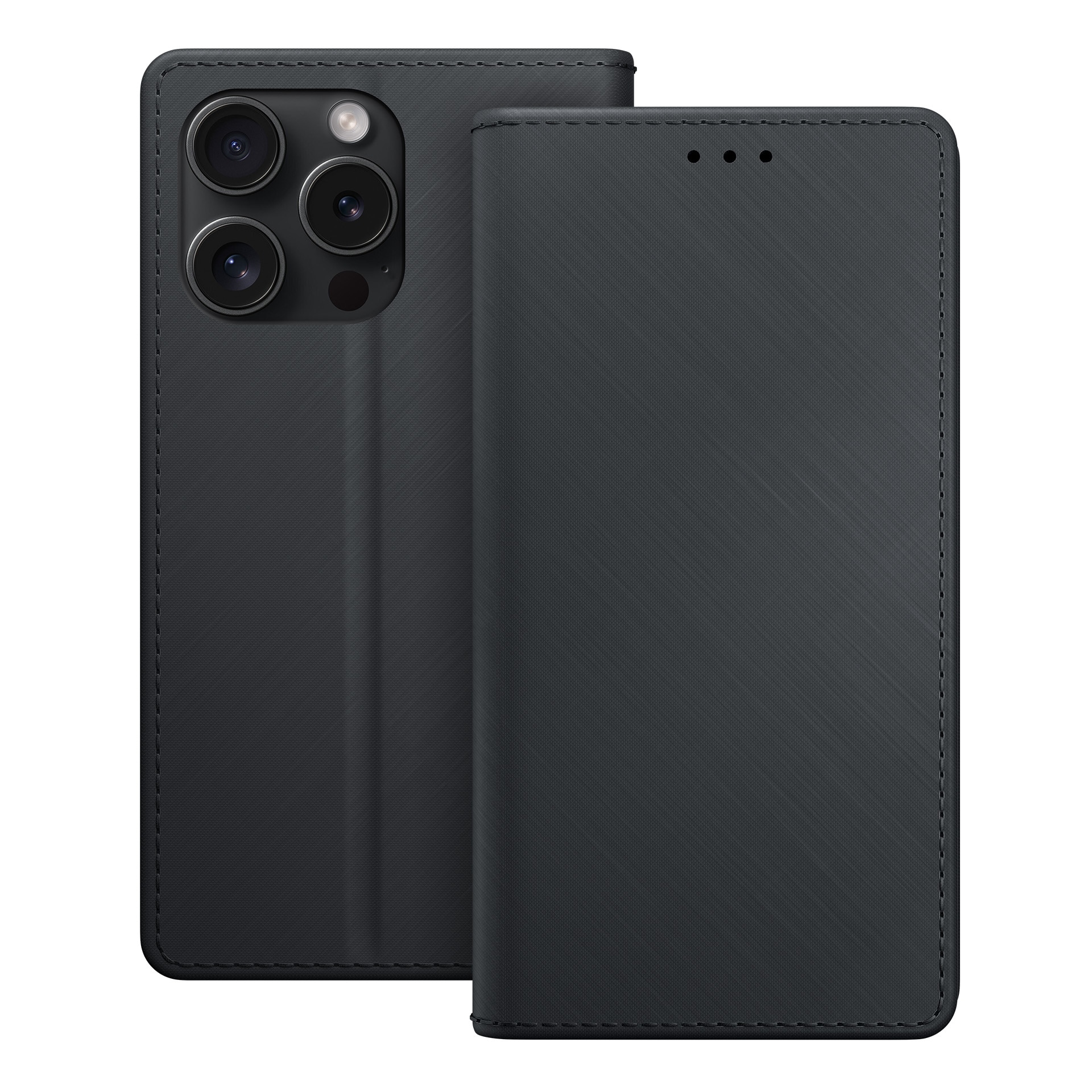 3mk Pungetui til iPhone 15 Pro Max - Sort
