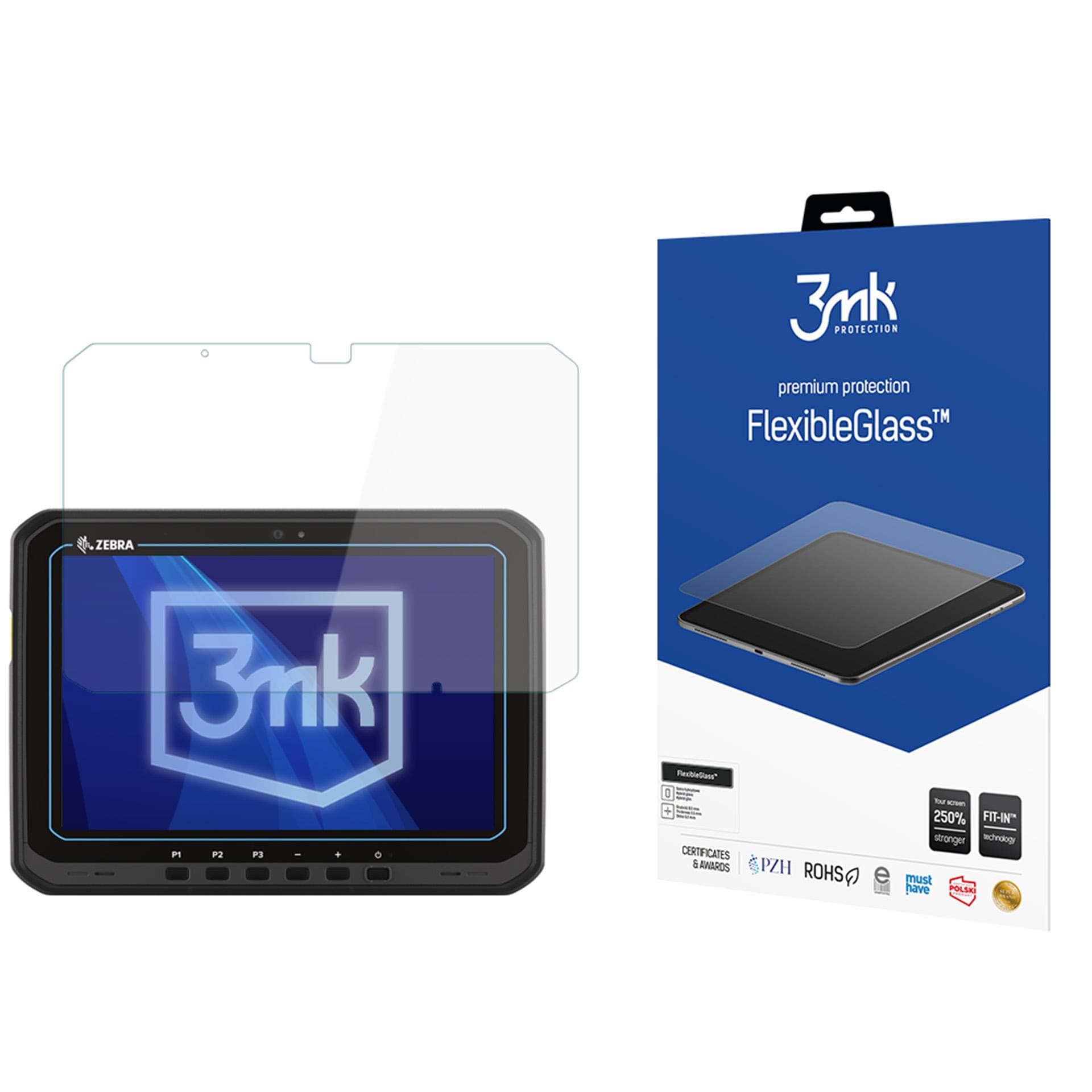 Hybridglas 3mk FlexibleGlass på Zebra ET60 / 65