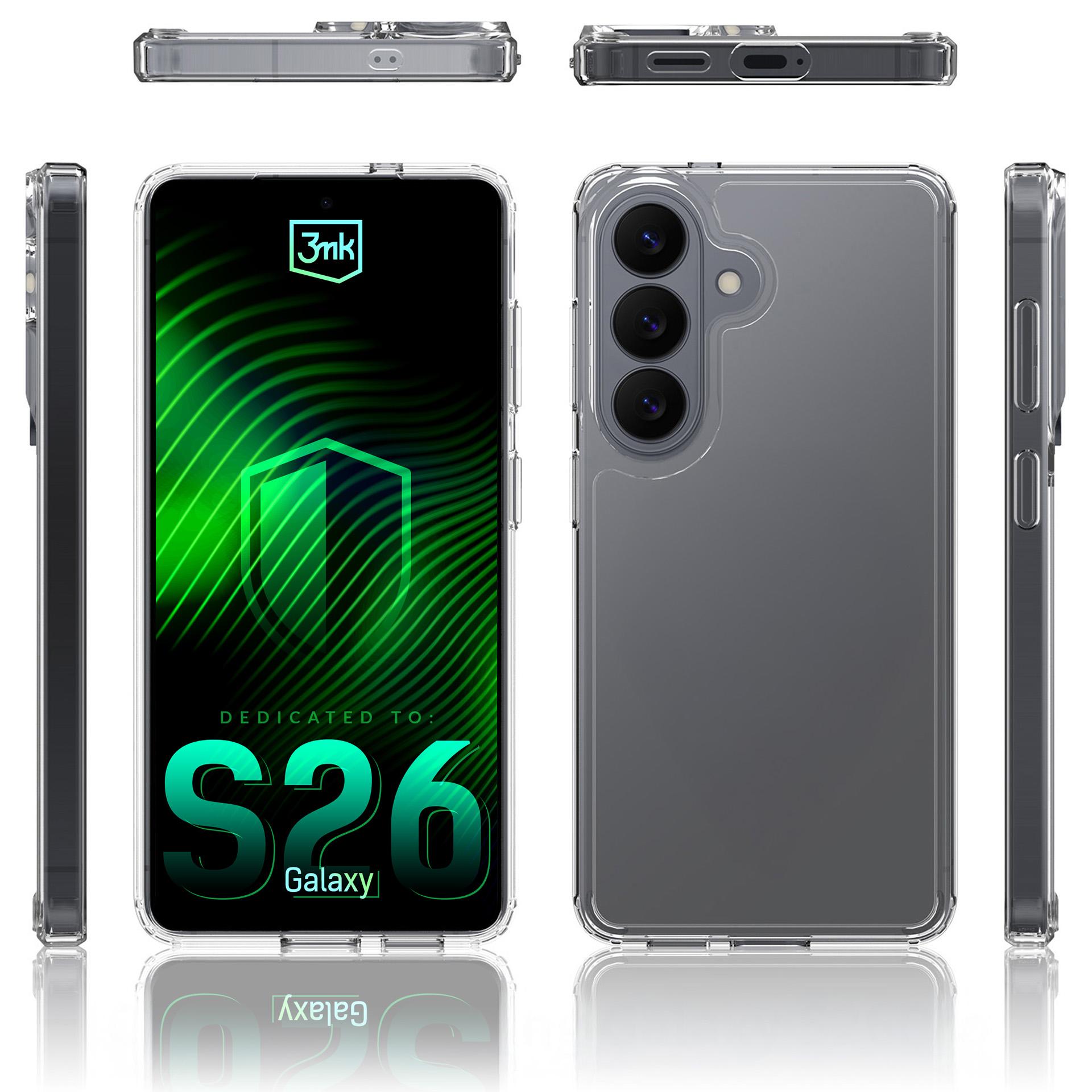 3mk Panseretui til Samsung Galaxy S26 Pro - Transparent