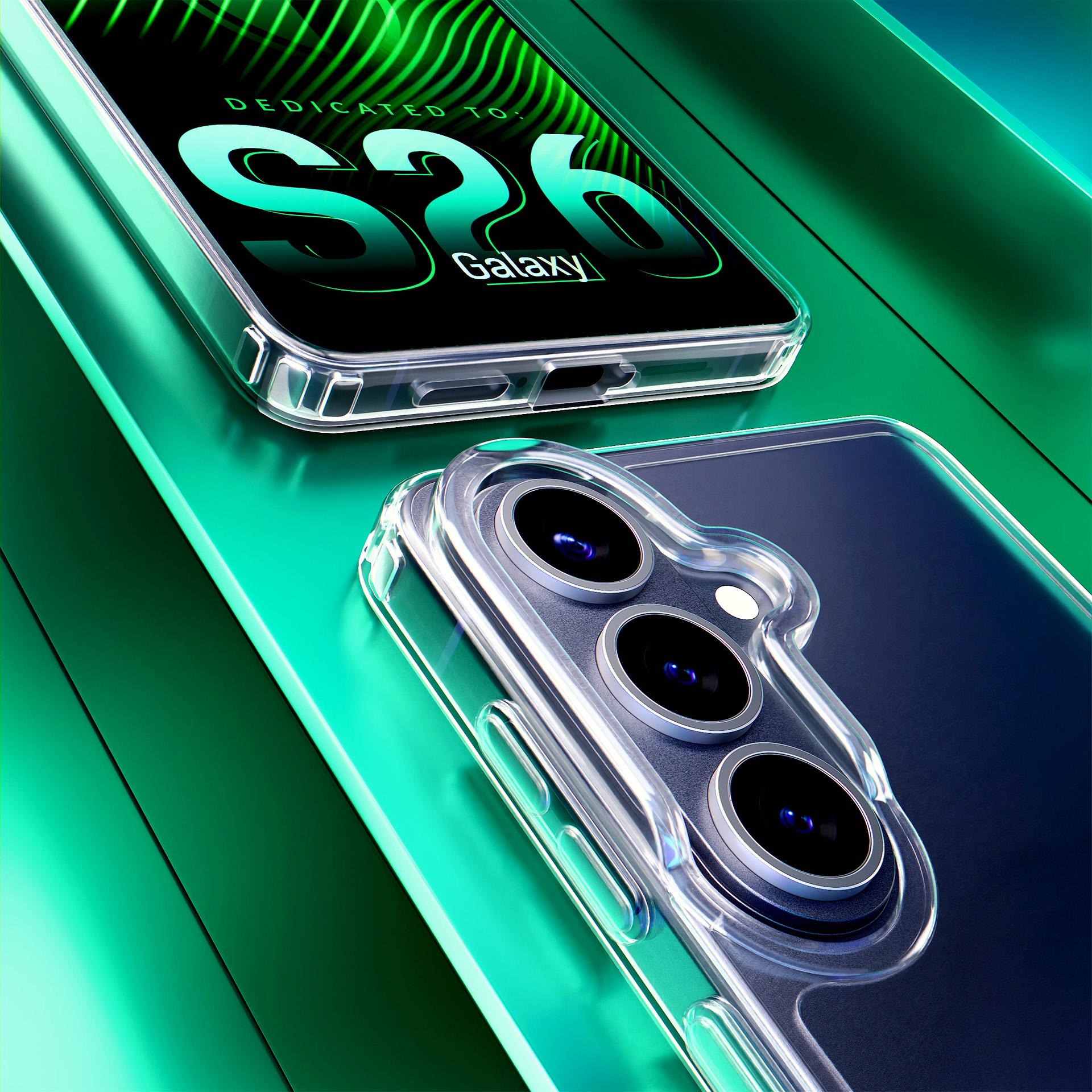 3mk Panseretui til Samsung Galaxy S26 Pro - Transparent
