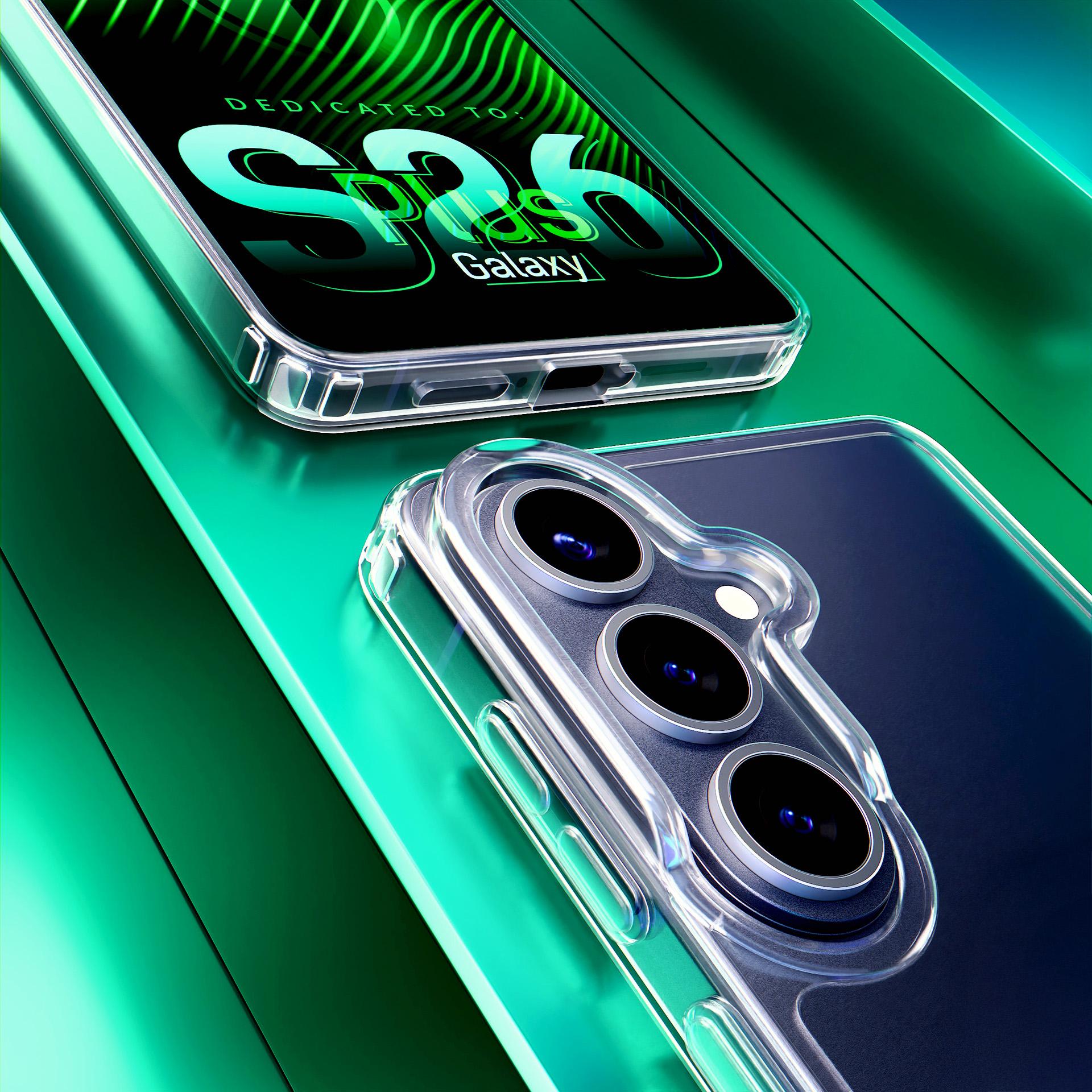 3mk Panseretui til Samsung Galaxy S26+ - transparent