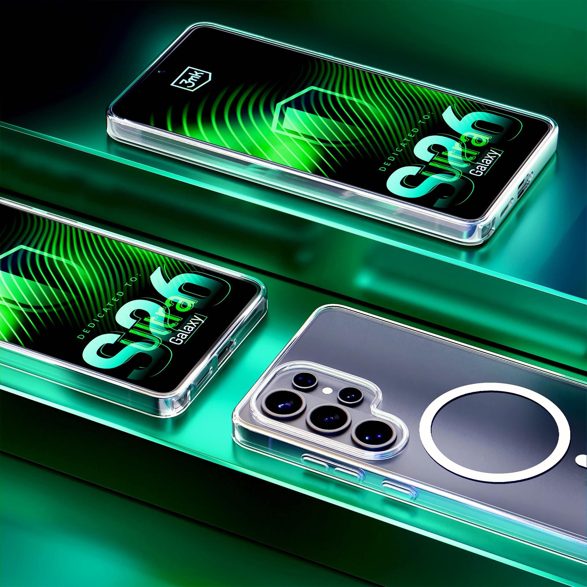3mk Klar MagCase til Samsung Galaxy S26 Ultra - gennemsigtig