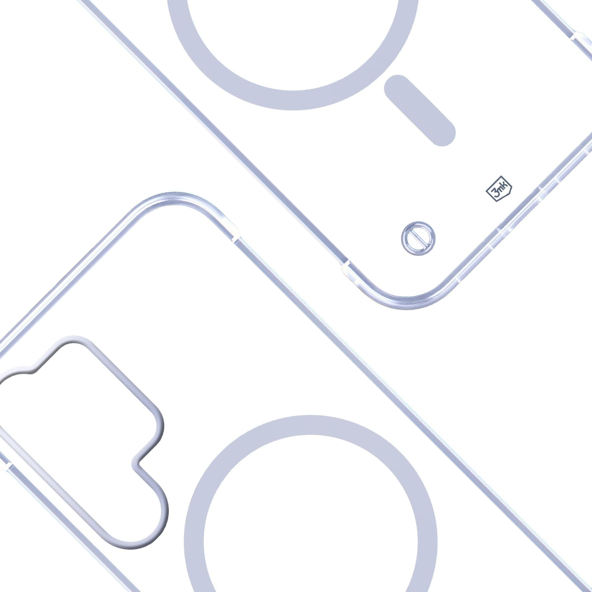 3mk Just20g MagCase til Samsung Galaxy S26 Ultra - Gennemsigtig