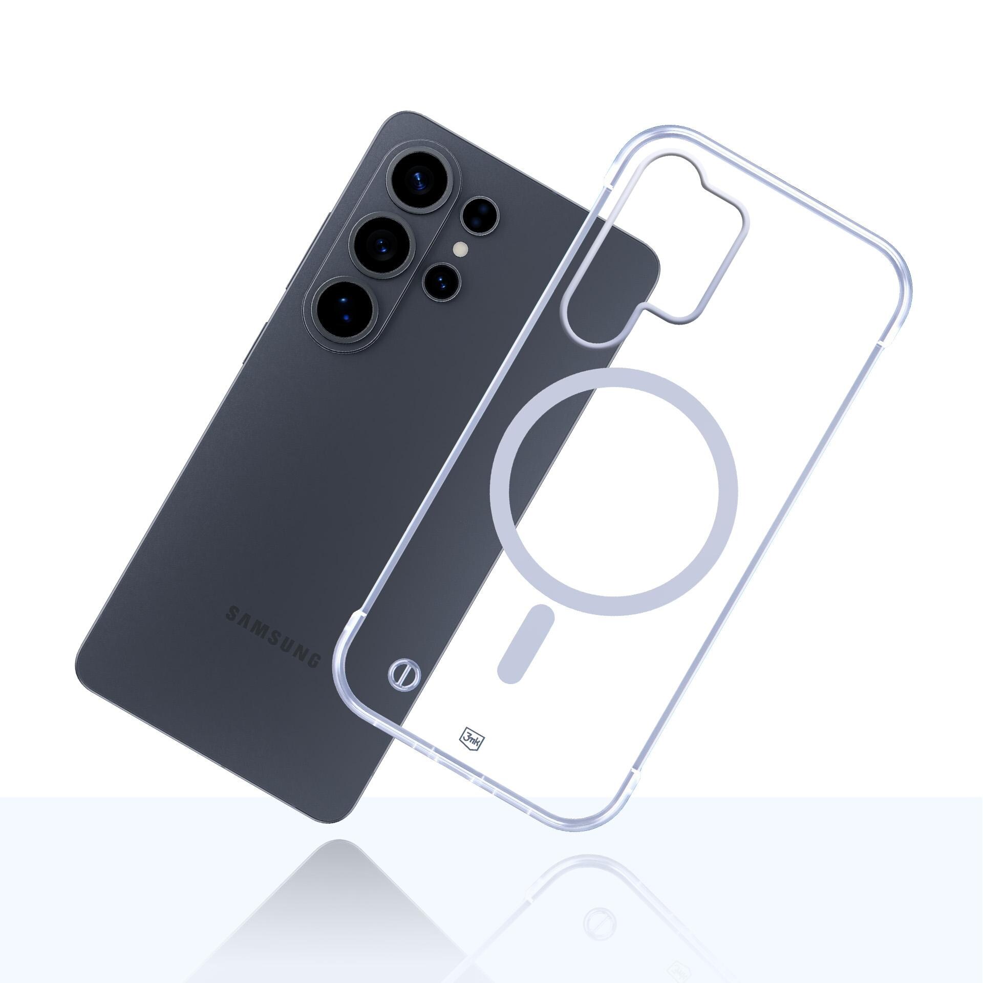 3mk Just20g MagCase til Samsung Galaxy S26 Ultra - Gennemsigtig
