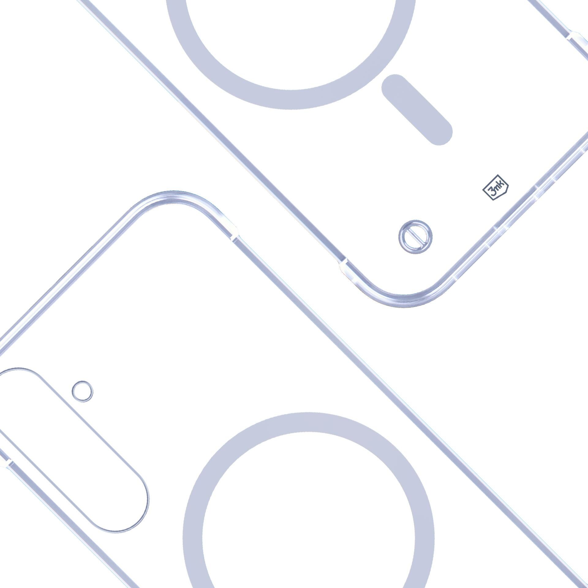 3mk Just20g MagCase til Samsung Galaxy S26+ - gennemsigtig
