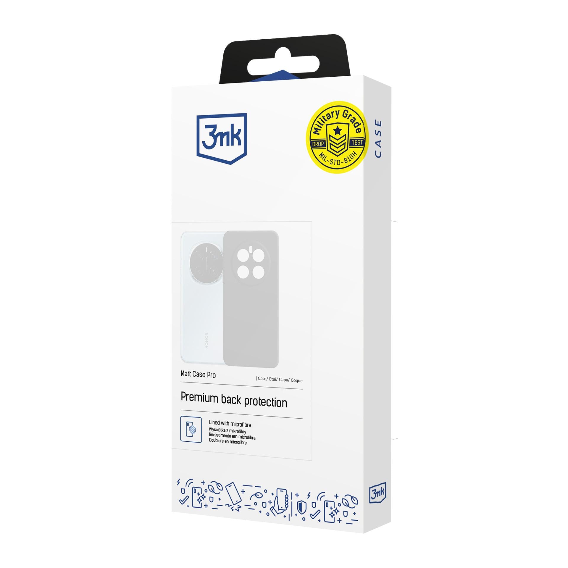 3mk Matt Case Pro til Samsung Galaxy S26 Ultra - mat sort