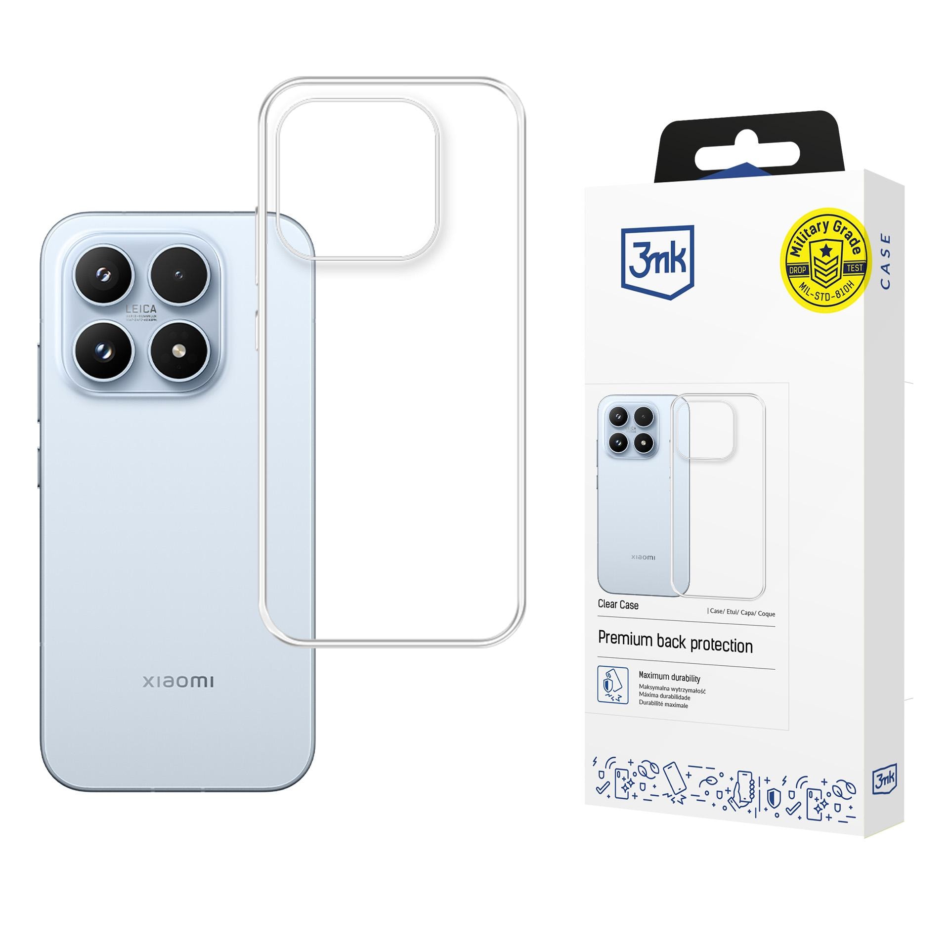 3mk Klar taske til Xiaomi 17 - gennemsigtig