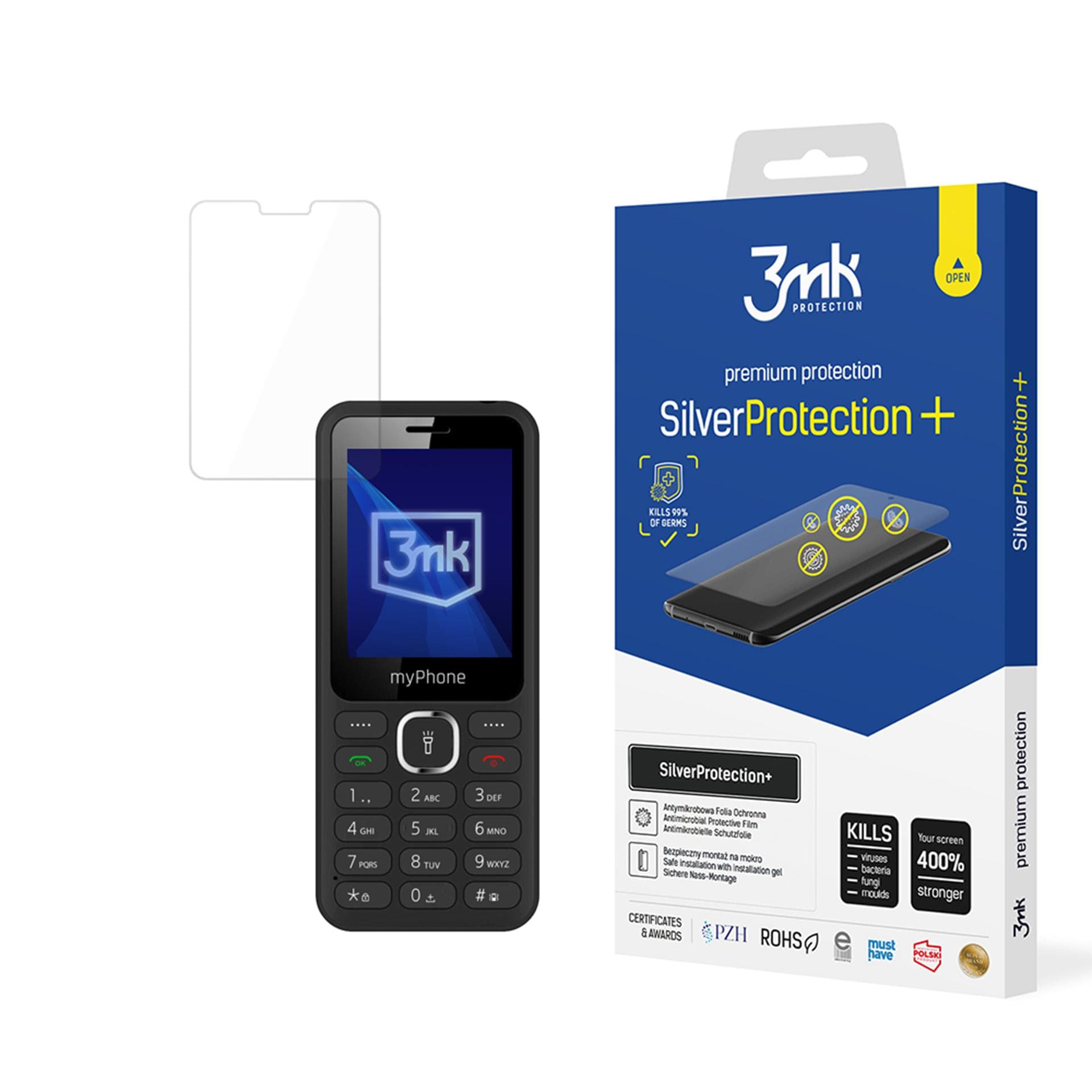 3mk SilverProtection+ beskyttelsesfilm til MyPhone 6320