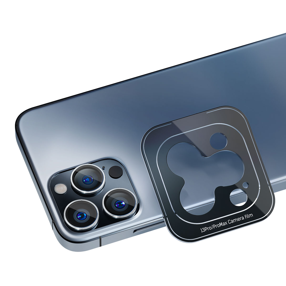 3mk Lens Protection Pro Black Hybrid Glass til kameralinse på Samsung Galaxy A37 / A57 5G