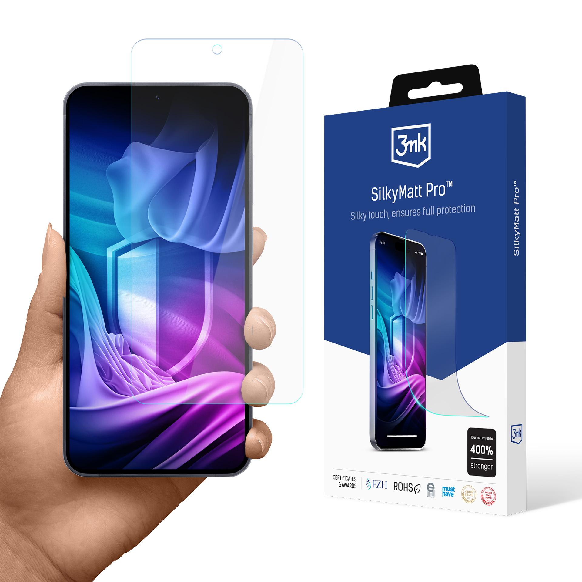 3mk Silky Matt Pro mat folie til Samsung Galaxy S26