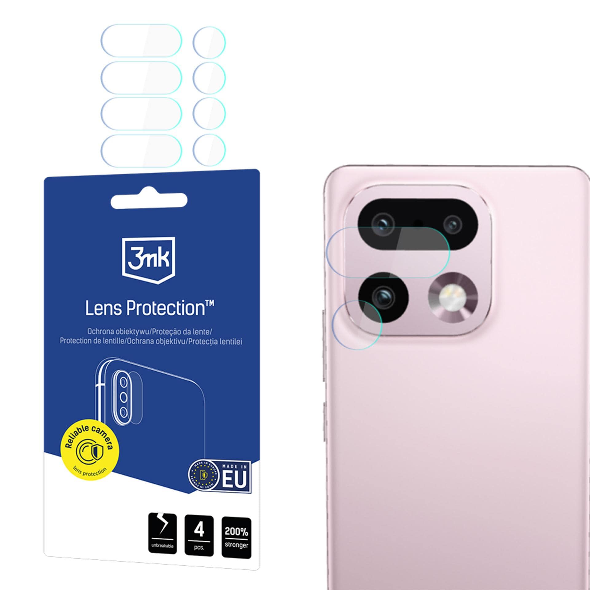 3mk Objektivbeskyttelse Hybridglas til kameralinse på Realme 16 Pro+ 5G