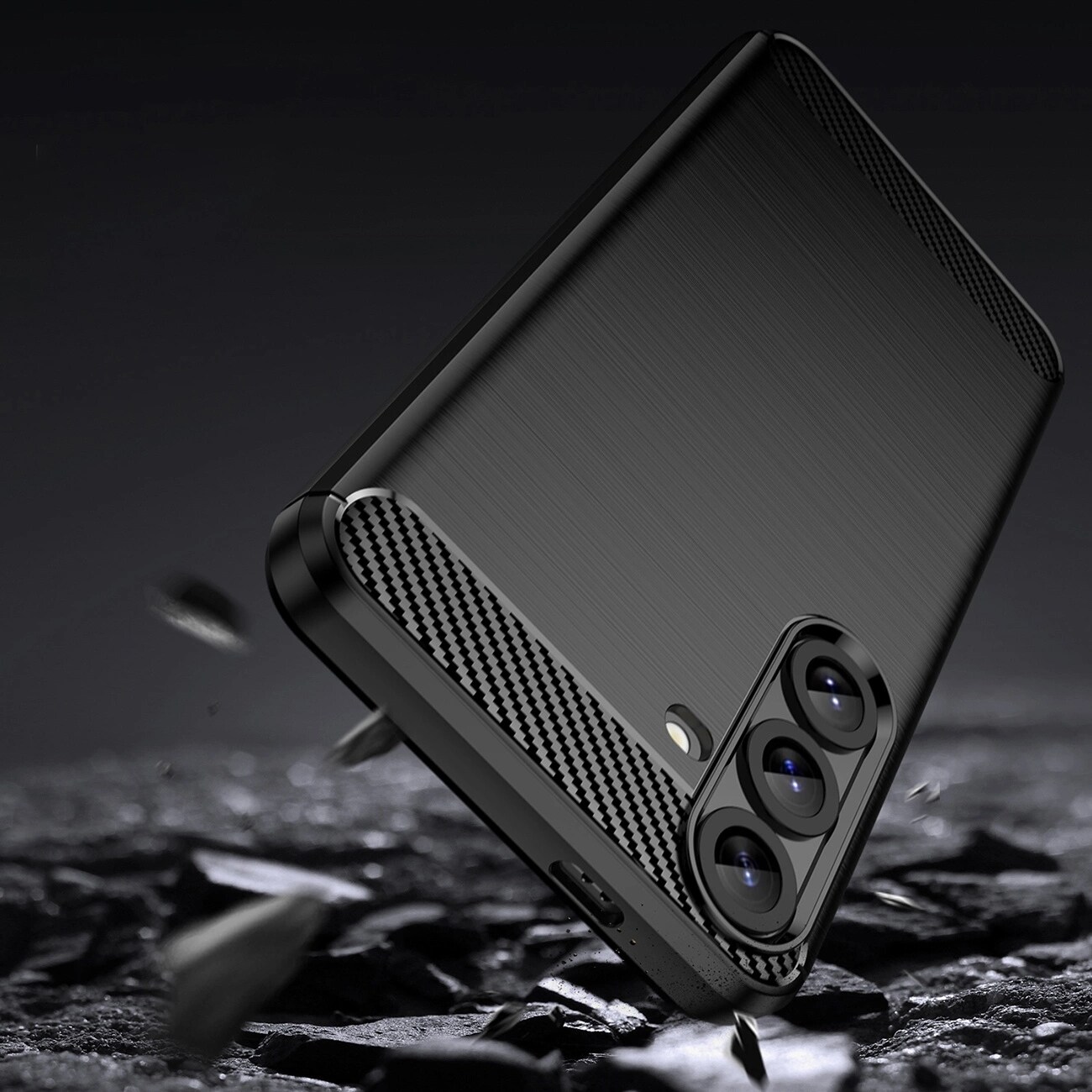 Carbon-etui til Samsung Galaxy S26 Ultra - Sort