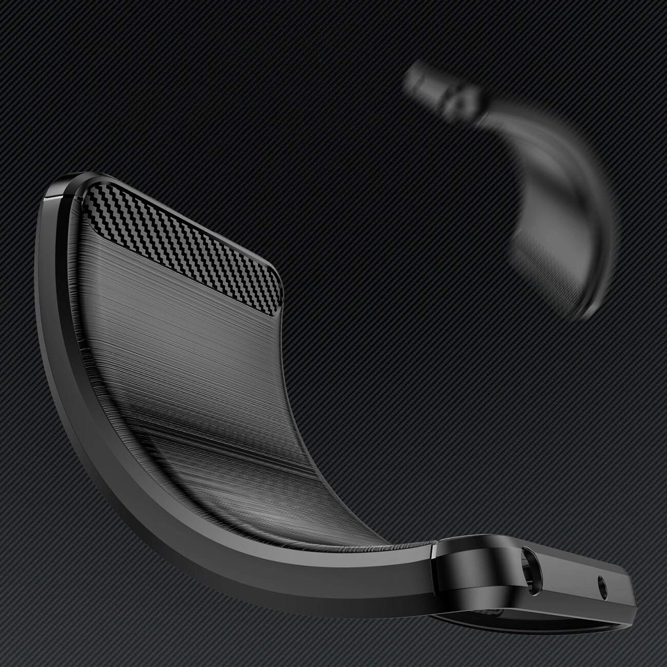 Carbon-etui til Samsung Galaxy S26 Ultra - Sort