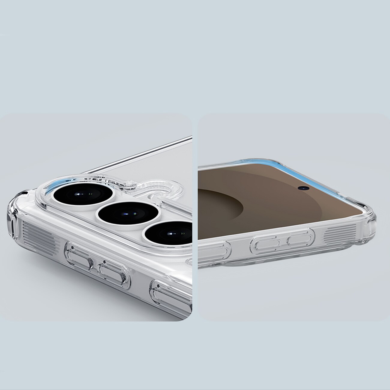 Nillkin Nature TPU Pro-etui kompatibelt med MagSafe til Samsung Galaxy S26+ - Hvid