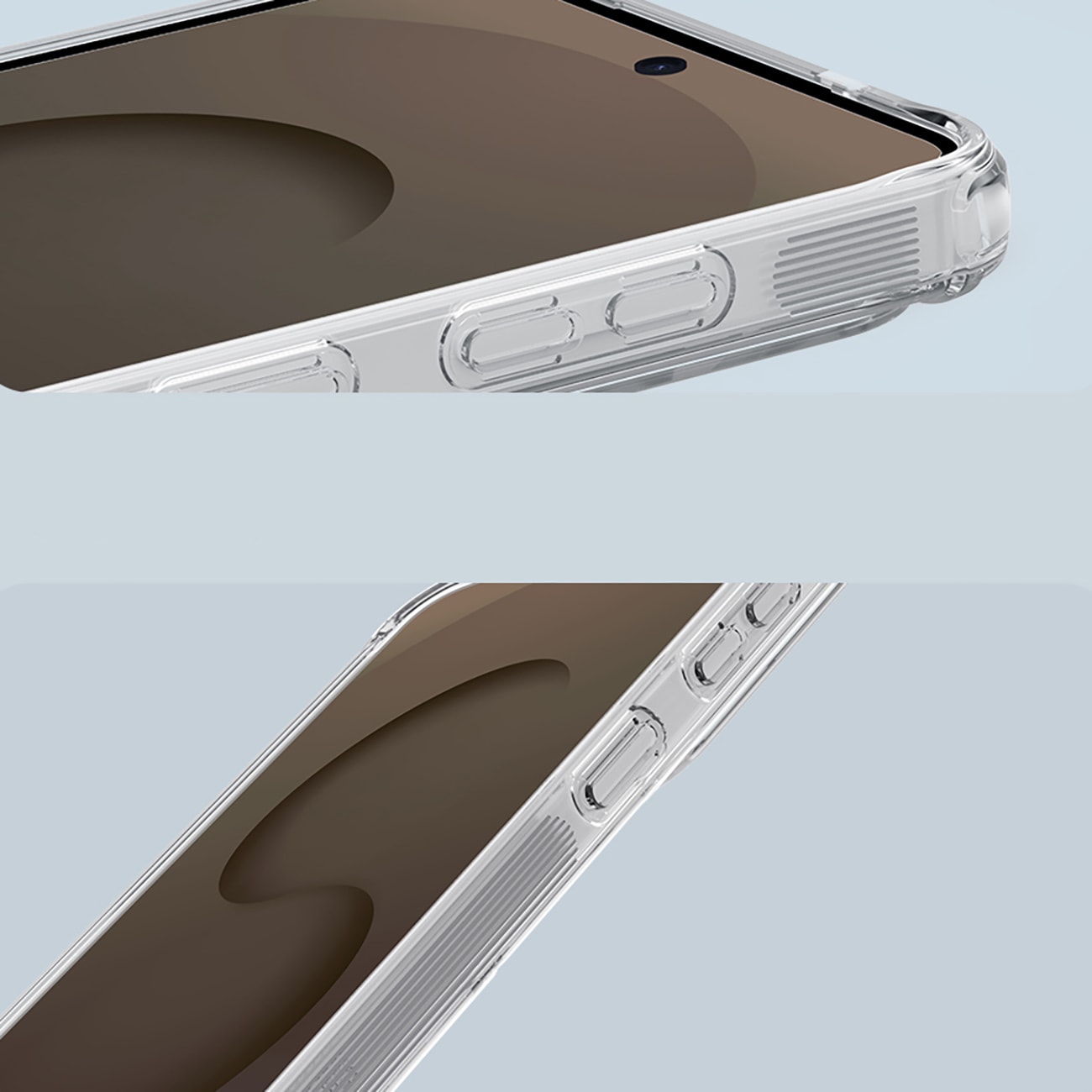 Nillkin Nature TPU Pro-etui kompatibelt med MagSafe til Samsung Galaxy S26+ - Hvid