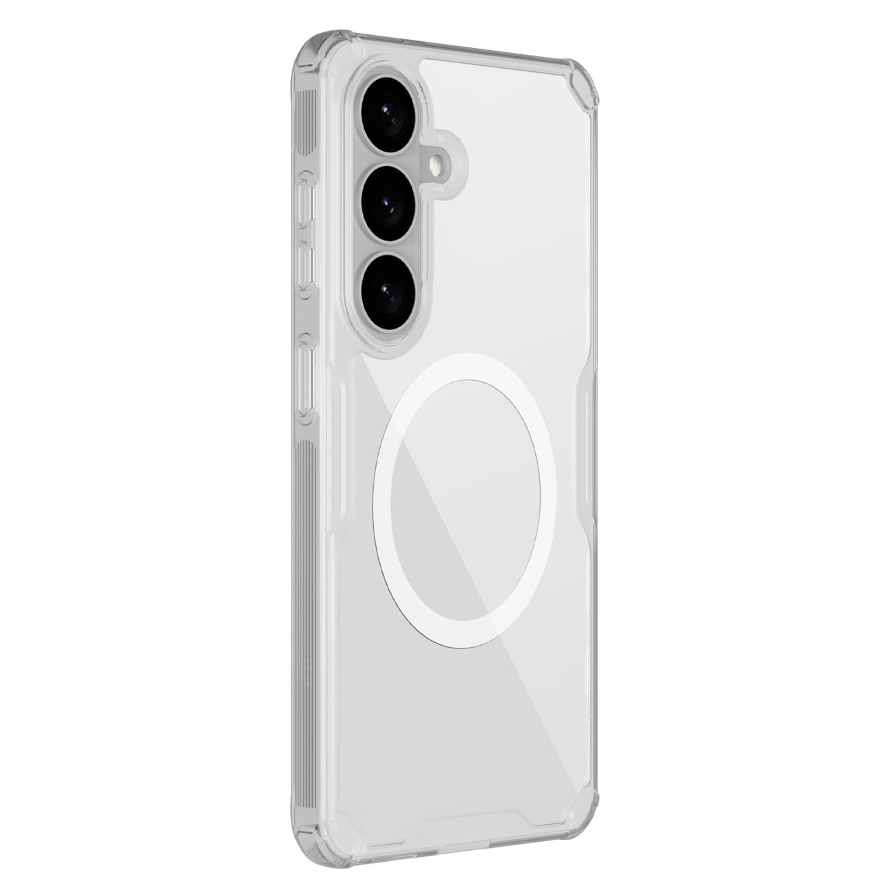 Nillkin Nature TPU Pro-etui kompatibelt med MagSafe til Samsung Galaxy S26+ - Hvid