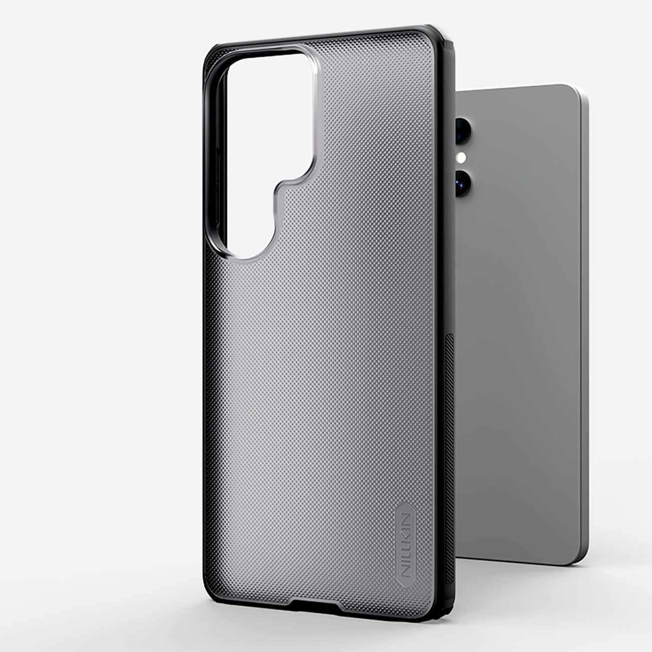 Nillkin Super Frosted Shield Pro Magnetic Case til Samsung Galaxy S26 - Gennemsigtig sort, MagSafe