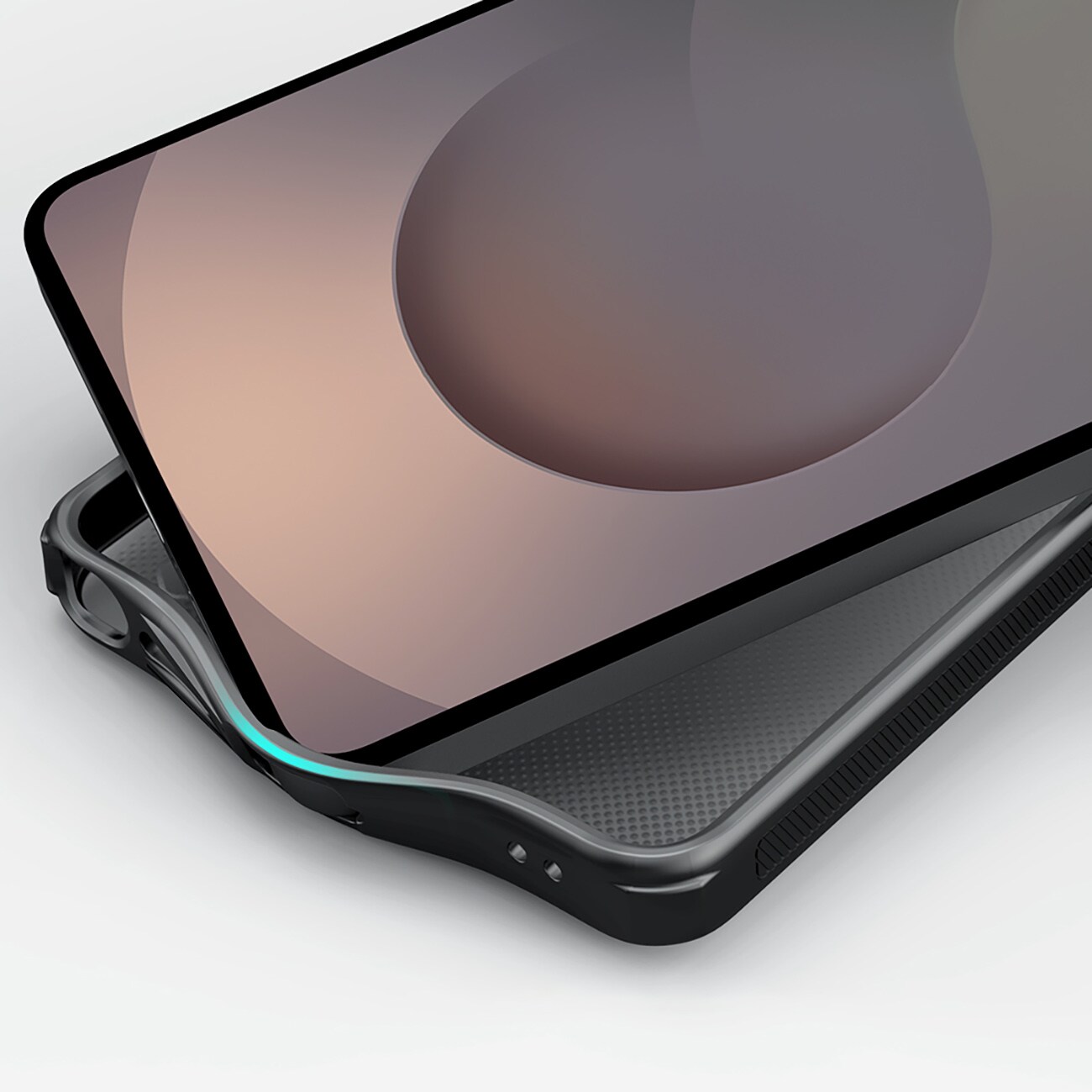 Nillkin Super Frosted Shield Pro-etui til Samsung Galaxy S26 Ultra - Gennemsigtig sort