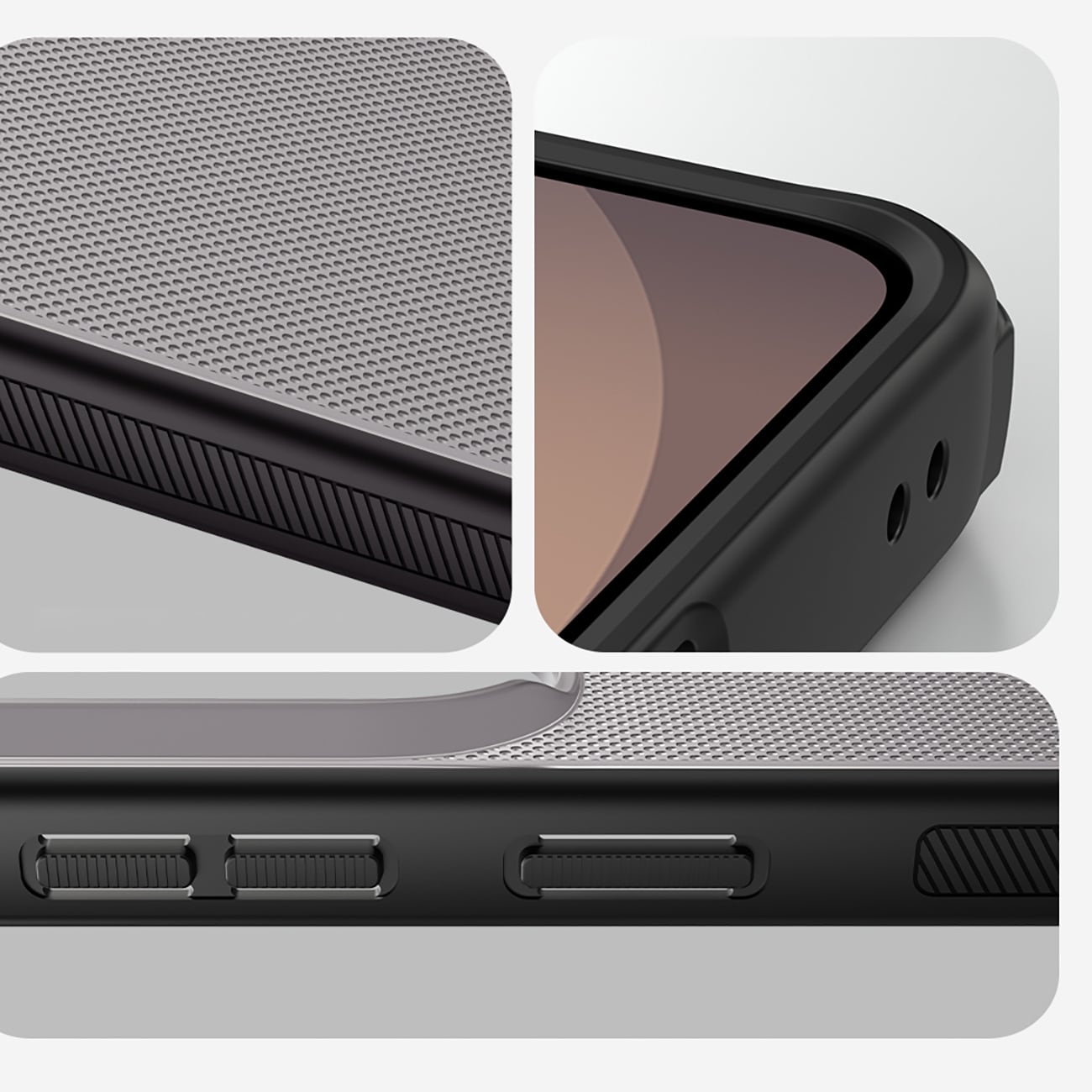 Nillkin Super Frosted Shield Pro-etui til Samsung Galaxy S26 Ultra - Gennemsigtig sort