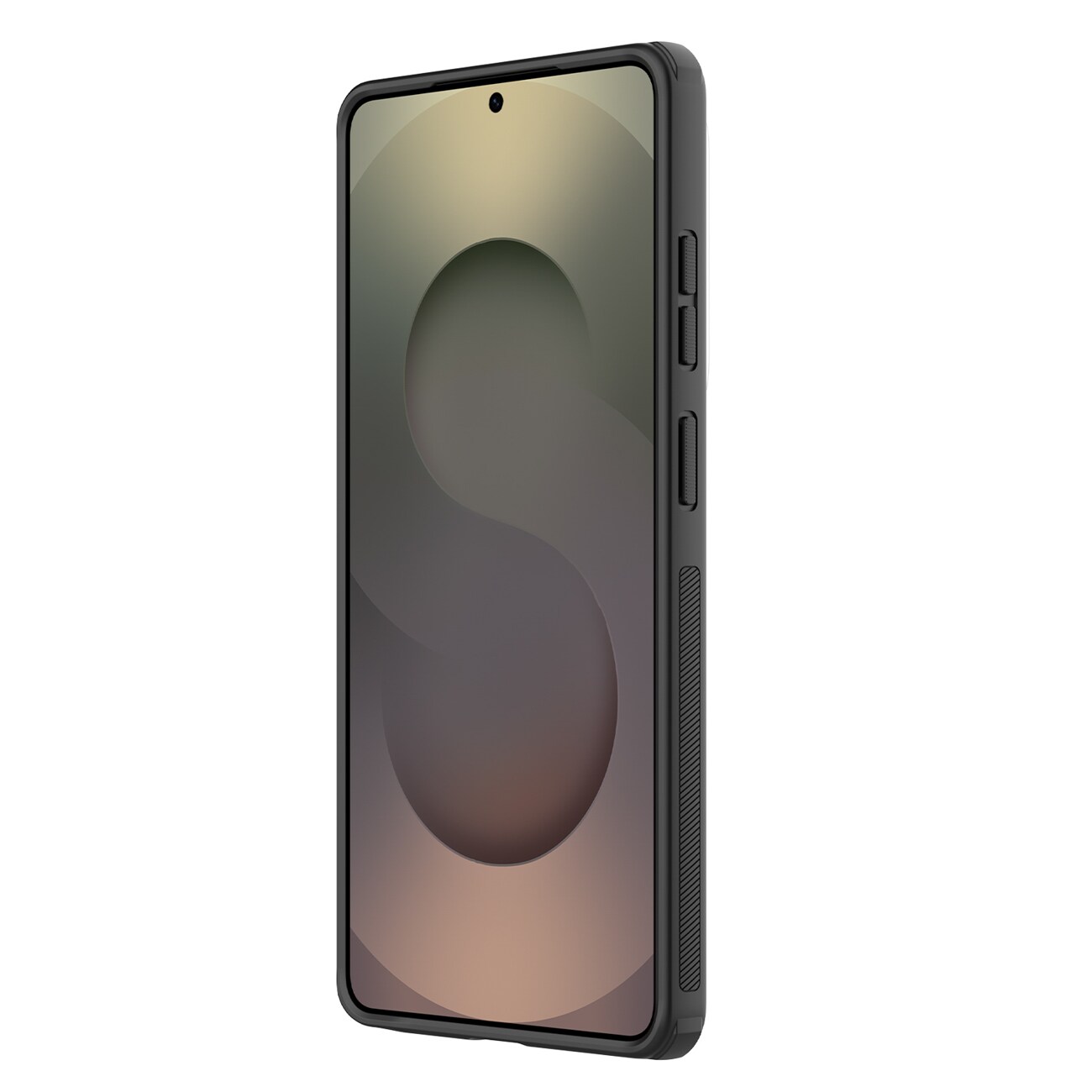 Nillkin Super Frosted Shield Pro-etui til Samsung Galaxy S26 Ultra - Gennemsigtig sort