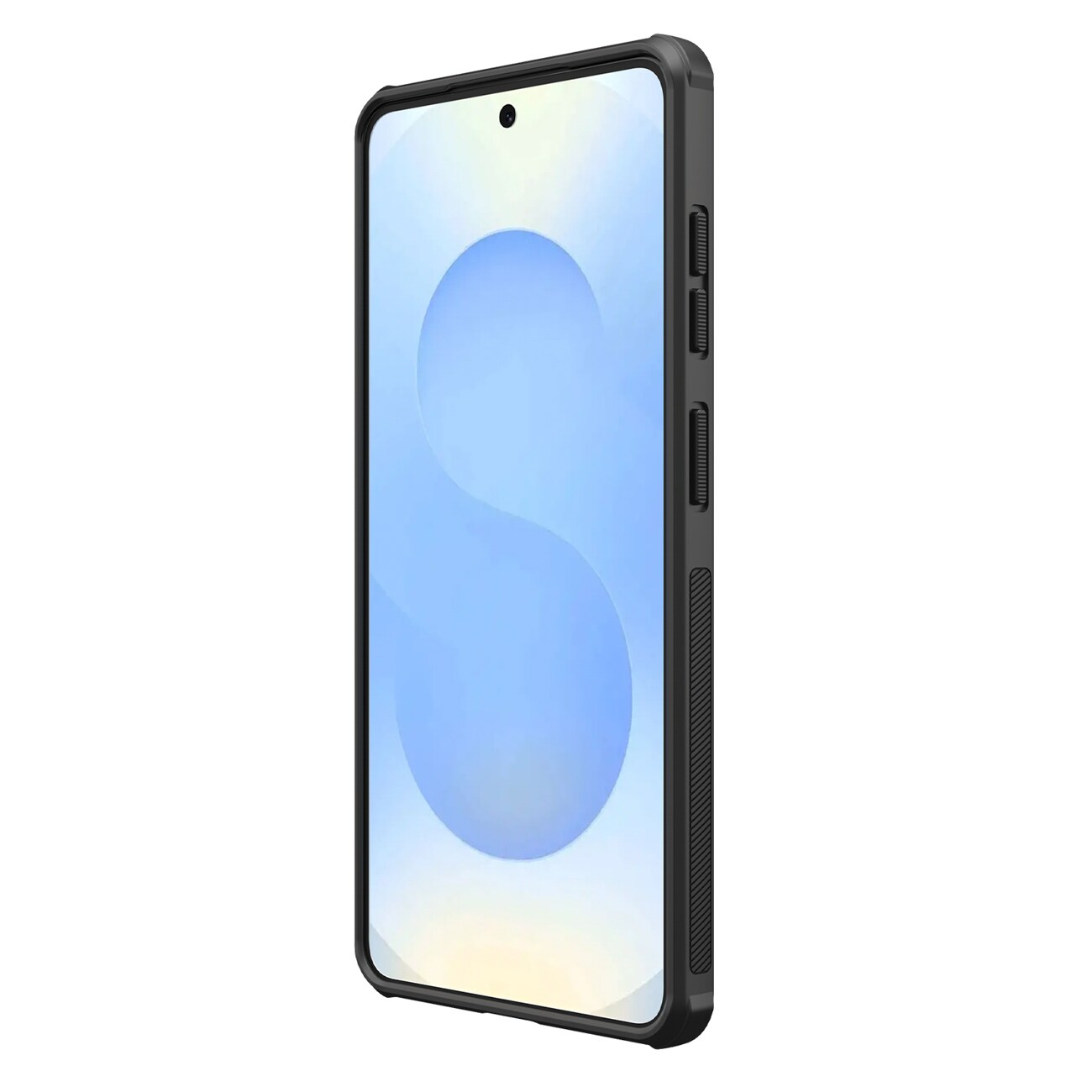 Nillkin Super Frosted Shield Pro-etui til Samsung Galaxy S26+ - Gennemsigtig sort