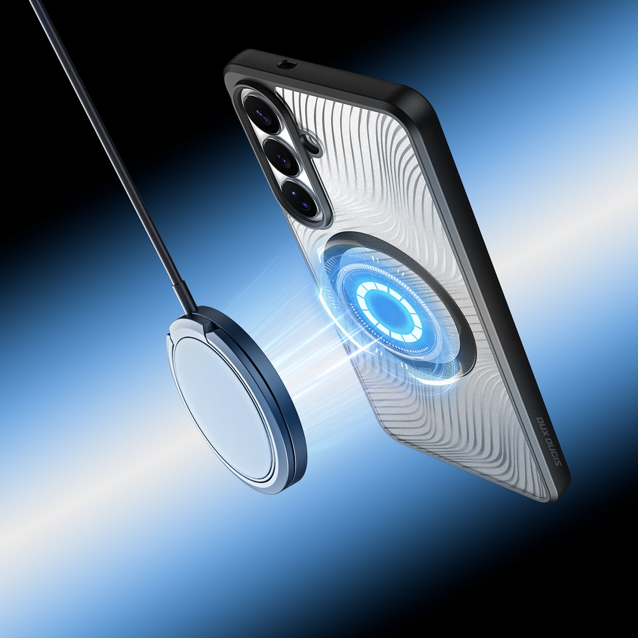 Dux Ducis Aimo Mag-etui til Samsung S26 Plus Kompatibel med MagSafe - Sort