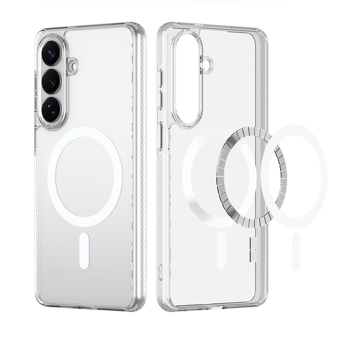 Dux Ducis Clin Mag Case kompatibel med MagSafe til Samsung S26 - gennemsigtig