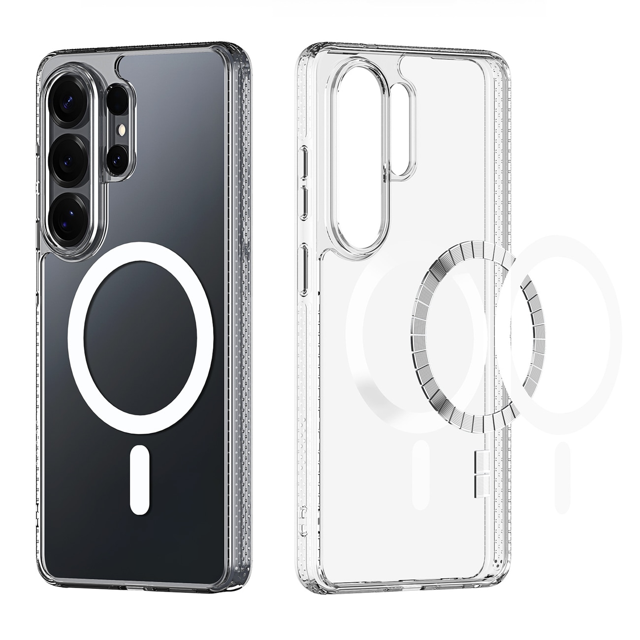 Dux Ducis Clin Mag Case kompatibel med MagSafe til Samsung S26 Ultra - gennemsigtig
