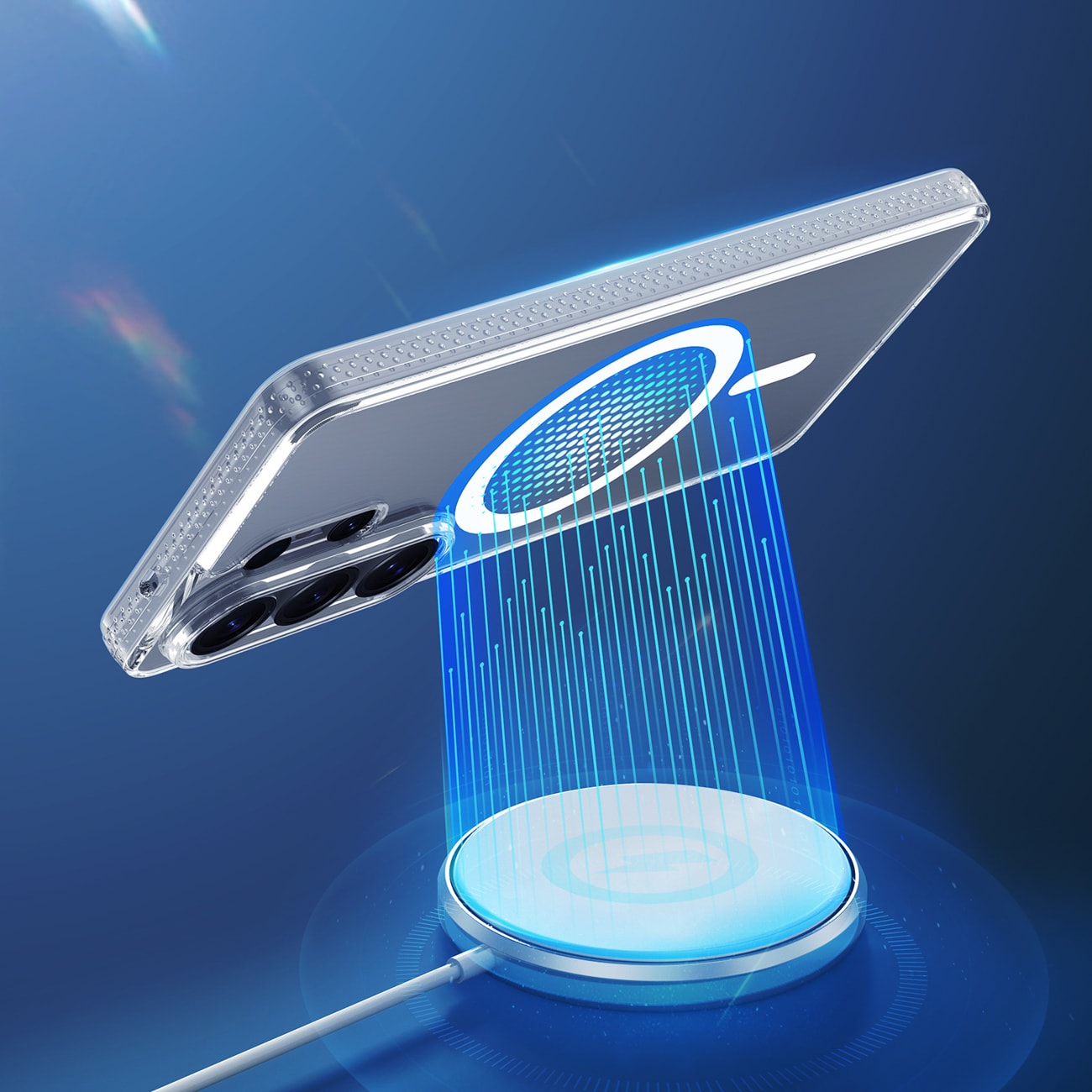 Dux Ducis Clin Mag Case kompatibel med MagSafe til Samsung S26 Ultra - gennemsigtig