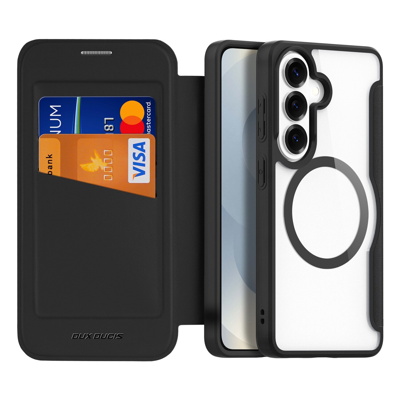 Dux Ducis Skin X Pro MagSafe-kompatibel pungetui til Samsung Galaxy S26+ - Sort