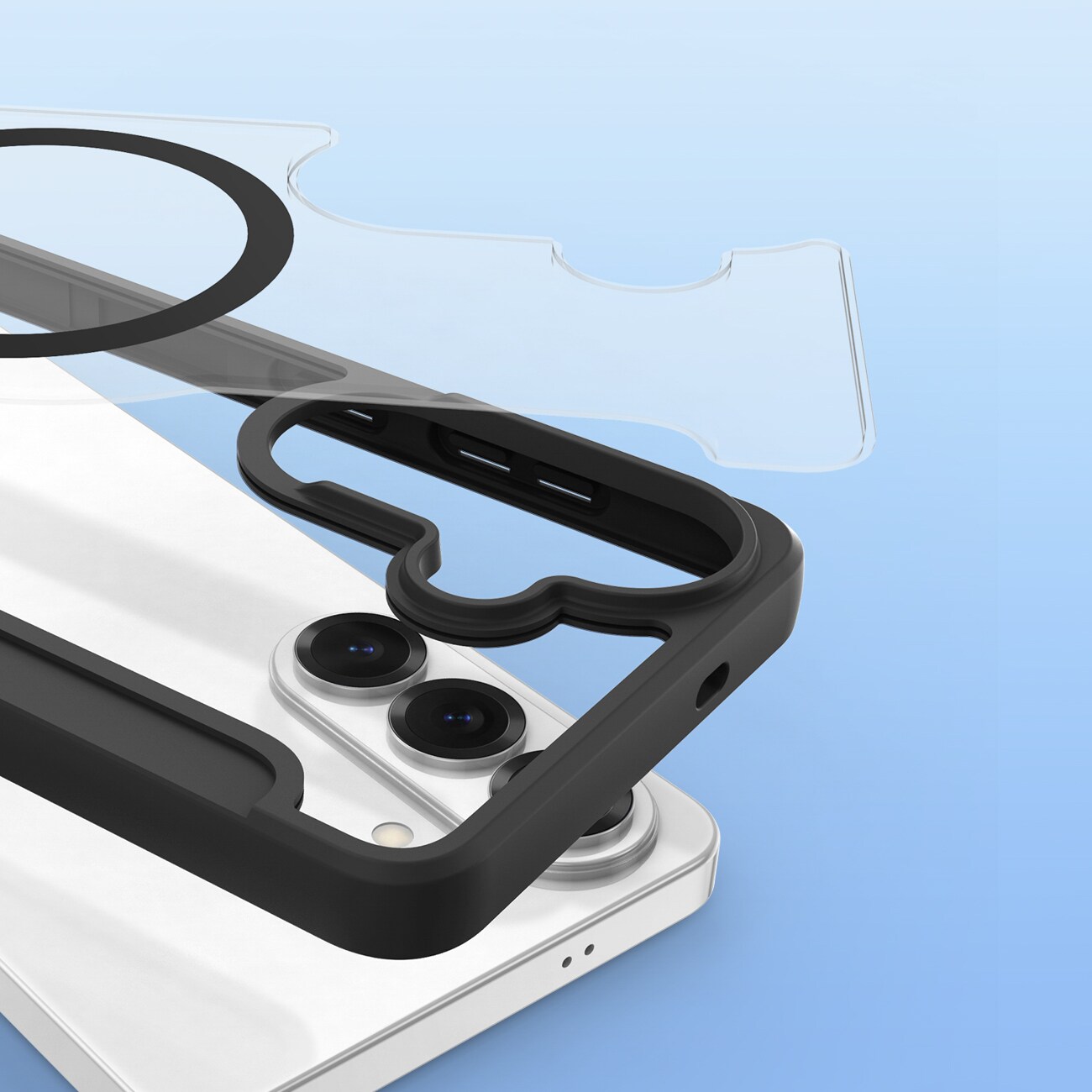 Dux Ducis Skin X Pro MagSafe-kompatibel pungetui til Samsung Galaxy S26+ - Sort
